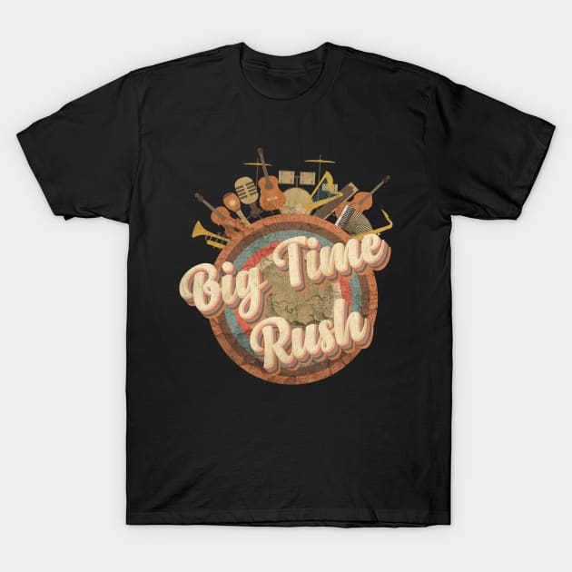 Music Tour Vintage Retro // Big Time Rus T-Shirt by kumurkumur